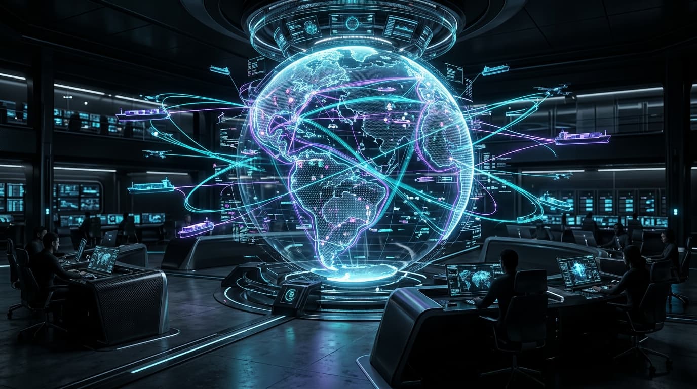 Global Autonomous Supply Chain & Self-Dispatch Fleet